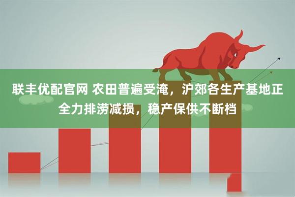 联丰优配官网 农田普遍受淹，沪郊各生产基地正全力排涝减损，稳产保供不断档